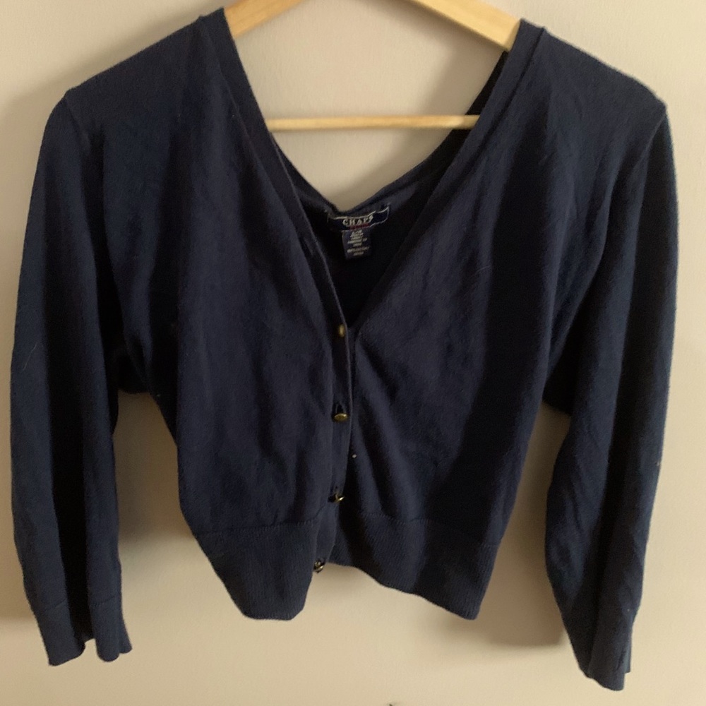 Blue Cardigan
